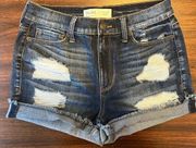 Mudd Jeans - High-Rise Denim Shortie (size 7)