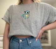 Pokemon Squirtle Squad Embroidered Tee Shirt