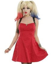 Hot Topic Suicide Squad Harley Quinn Red Dress