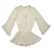 NWT Jen's Pirate Booty x Free People Chances Tunic in Ivory Mini Dress S $172