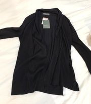 Black Cardigan Sweater