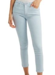 AG Adriano Goldschmied Prima Crop Cigarette Jeans- Blue Sulfer Water