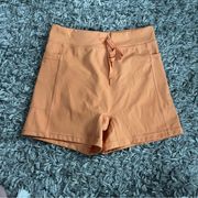 Aerie Offline by  orange high rise biker shorts size large