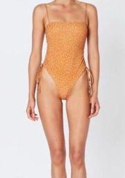 Leopard Sparkle One piece Swimwear NWT XS