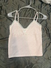 Lace Heart Tank