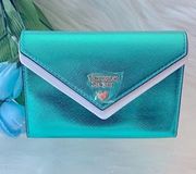 Victoria's Secret Jewel Metallic Envelope  Wallet