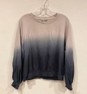 Roya Ombre Pullover Sweatshirt Size Small EUC