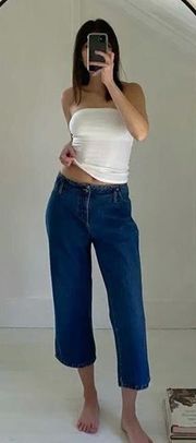 Vintage 90s Straight Leg Capri Jeans Size 11/12