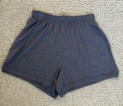 Heather grey cotton shorts **SALE**