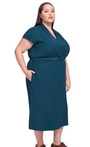 Universal Standard Cambria Dress Blue Womens Size XS / 10-12