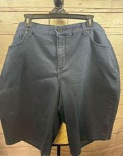 Jones of New York size 22w navy blue Jean shorts - 2220