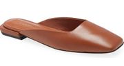 NEW FRAME Tobacco Leather Le Town Mules Size 37.5 EU $348