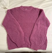 Purple Sweater