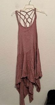 Paper crane, BoHo festival, tie, back, sundress, size large ￼