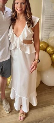 White Midi Dress