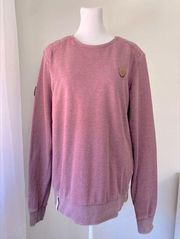 Naketano Pink Crewneck Sweatshirt