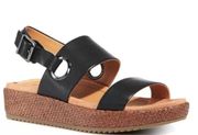 Vionic Black Size 6.5
Women's Louise Raffia Platform Sandals