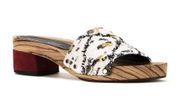 women’s Tapestry clog slide sandals size IT 36 US 6