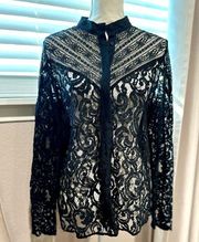 Lace Shirt Medium