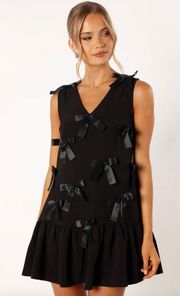 Petal & Pup Juniper Black Mini Dress