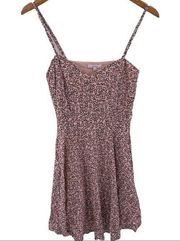 Talula sand all over floral print dress size 4