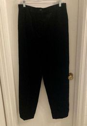 NWT Vintage 90s Talbots High Waisted Tapered Velvet Trousers