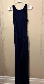 Navy Jumpsuit 