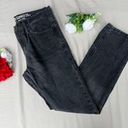 Mossimo Black Straight Leg Jeans 