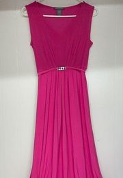 Kate & Mallory High-Low Dress Fuchsia Color Sz S