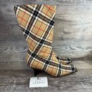 Kenneth Cole New York Vintage Fabric Plaid Sane Boots