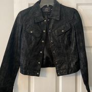 Steve Madden Genuine Leather Jacket size S excellent condition