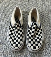 Checkered Slip-Ons