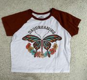 Hollister Graphic Baby Tee