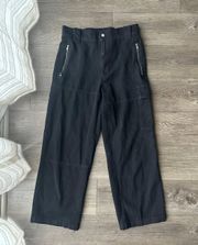 Black Ankle Length Pants