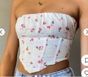 Princess Polly Floral Bustier Top