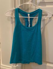 Lululemon Hawaiin Blue Swiftly Tech Racerback Tank