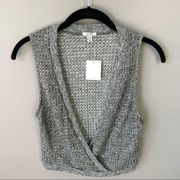 🆕 NWT Urban Outfitters x Ecoté Knit Wrap Vest