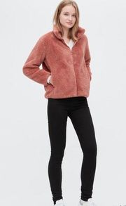 Uniqlo Fluffy Yarn Fleece Full-Zip Jacket