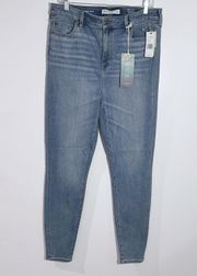 Liverpool Abby High-Rise Ankle Skinny Jeans in Scenic Size 32/14 Tall