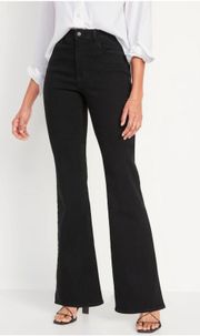 NEW  Petite Black High Waisted Bootcut Jeans