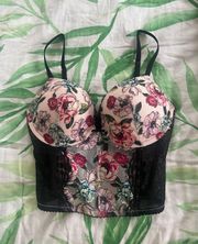 Corset Floral Top