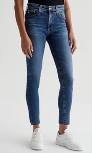 adriano goldschmied  Farrah HIGH-RISE SKINNY ANKLE DENIM Size 27R