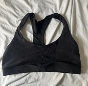 Black Sports Bra