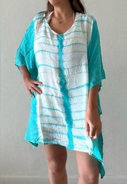 Tie dye beach cover-up