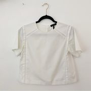 Rag & Bone Poplin Short Sleeved Top Sz XS