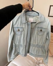 light jean jacket