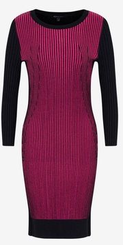 Armani Exchange Dress | Knit dress Fuchsia/Black – Women’s  Size L preowned.