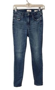 Jessica Simpson Blue Uptown Highrise Skinny Denim Jeans Women Sz 27