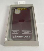 iPhone XR & 11 Case - Maroon (silicone) 