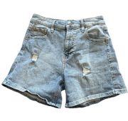 RSQ JEANS SUPER HIGH RISE MOM JEAN SHORTS SIZE 24 GUC #6355
